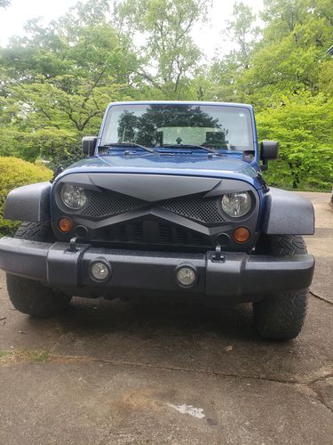 Customer photo review of Hawke Grille - Matte Black (07-18 Jeep Wrangler JK)
