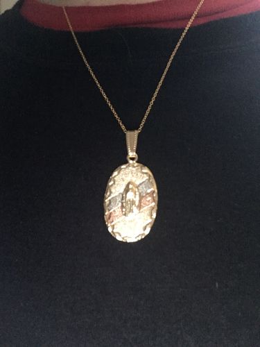 Customer photo review of Vintage Style Religious Necklaces