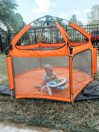 Customer photo review of Pop N' Go® Playpen