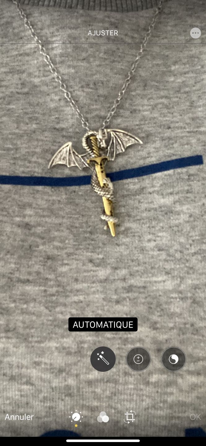Customer photo review of Collier de l'Impunité