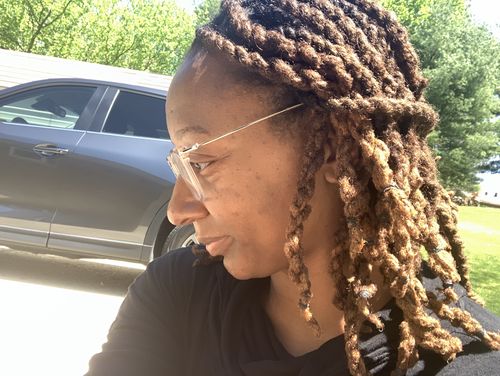 Customer photo review of Locs & Natural Hair Detox Box