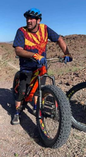 Customer photo review of AZ Checker DriFit MTB Jersey