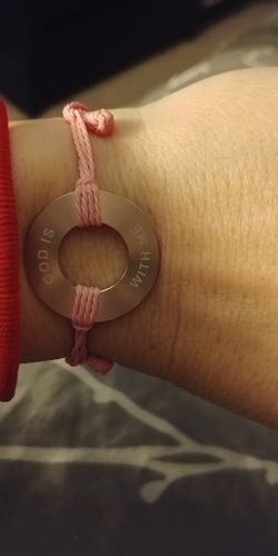 Customer photo review of GOD IS WITH ME - Encircle Faithlet