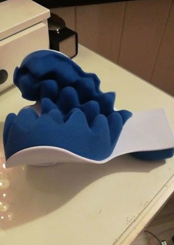 Customer photo review of DR KLANK™ | Coussin cervical