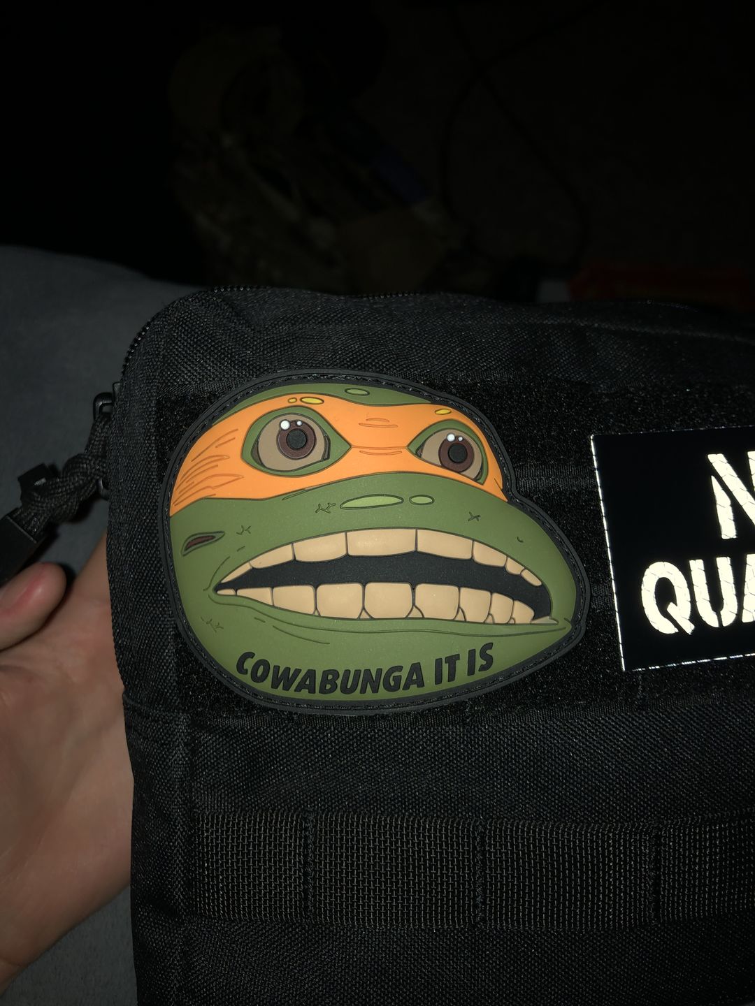 Customer photo review of Cowabunga Morale Patch