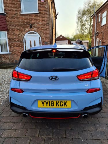 Customer photo review of Hyundai I30N Brake Light Overlay