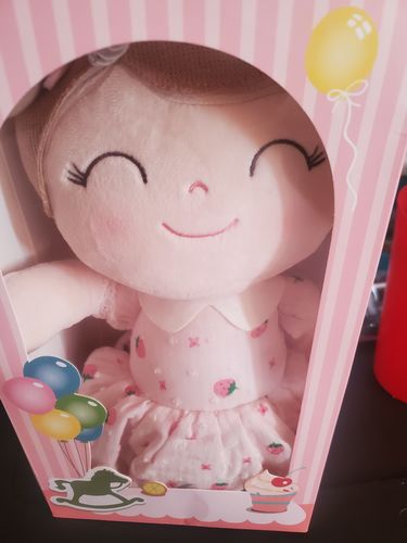 Customer photo review of Personalized Leyadoll (Strawberry) with Gift Bag