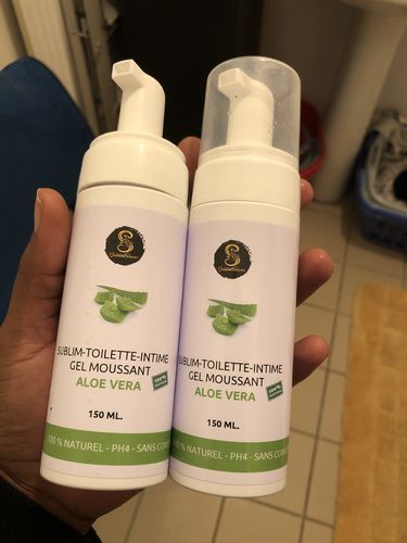 Customer photo review of Gel Intime Moussant pour Femme