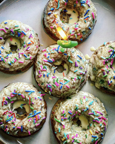 Customer photo review of DELUXE RAINBOW CRUNCHY JIMMIES® SPRINKLES (VEGAN)
