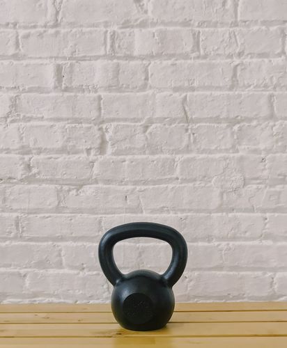Customer photo review of 10kg / 22lbs E-coated Cast Iron Kettlebell