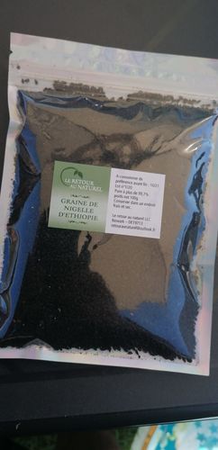 Customer photo review of GRAINES DE NIGELLE