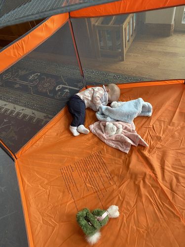 Customer photo review of Pop N' Go® Self-Inflating Mattress