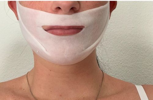 Customer photo review of DermaV™  |  Masque amincissant pour ovale du visage