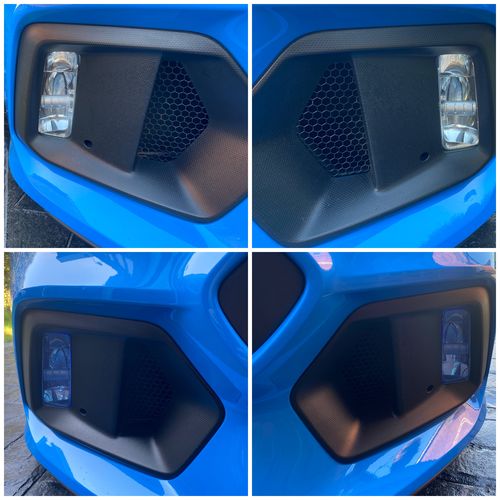 Customer photo review of Ford Focus RS MK3 Fog Light Armour