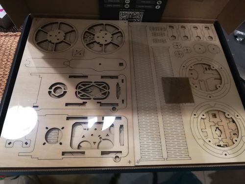 Customer photo review of Robotime Vitascope - Hand Crank Projector