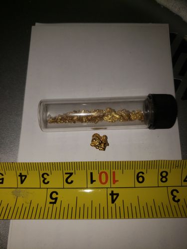 Customer photo review of 25 Lb. JACKPOT PAYDIRT™ Gold Paydirt Unsearched