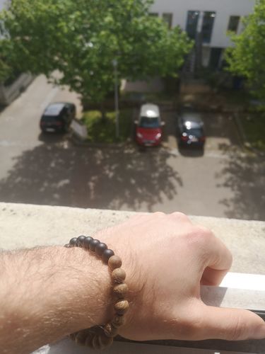Customer photo review of Zedernholz Armband
