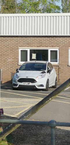 Customer photo review of Fiesta ST180 Fog Light Armour