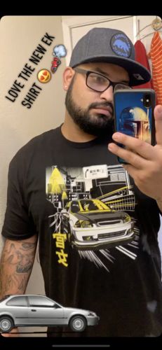 Customer photo review of Honda Civic JDM T-Shirt