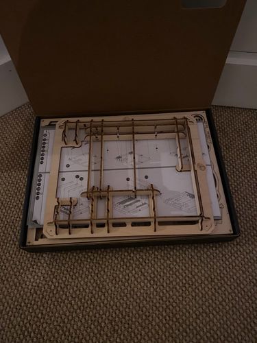 Customer photo review of Robotime 3D Wooden Marble Run Kit