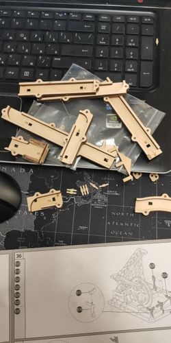 Customer photo review of Robotime 3D Wooden Marble Run Kit