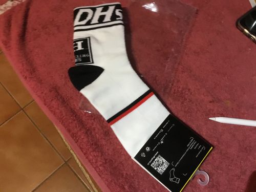 Avis photo d'un client sur Chaussettes de cyclisme Ultra-confort et respirante