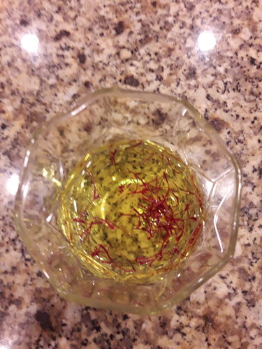 Customer photo review of Persian Saffron (Ounce)