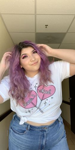 Customer photo review of Sucks 2 Suck Heart Shirt