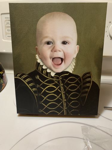 Customer photo review of The Noble - Custom Canvas