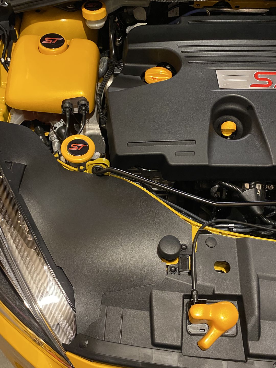Customer photo review of Mk2/3/4 Focus / Mk 6/7/8 Fiesta, ST180 Engine Cap Cover Kit (Painted/ Hydrodipped)