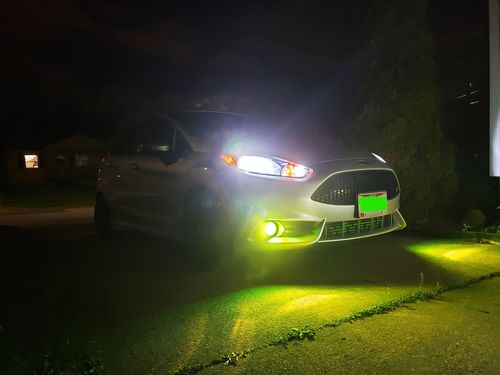 Customer photo review of Fiesta ST180 Fog Light Armour
