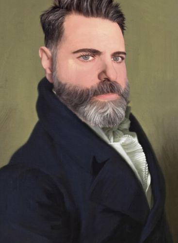 Customer photo review of The Ambassador - Custom Canvas