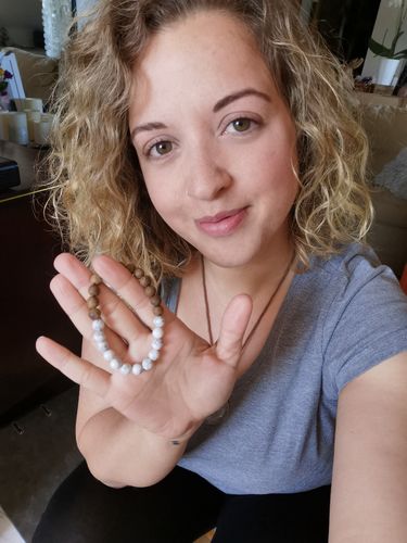 Customer photo review of Zedernholz Armband
