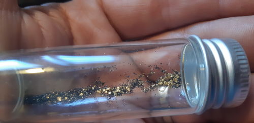 Customer photo review of *BOGO* Pioneer '2 OUNCE NUGGET HUNT' - Gold Panning Paydirt Concentrate