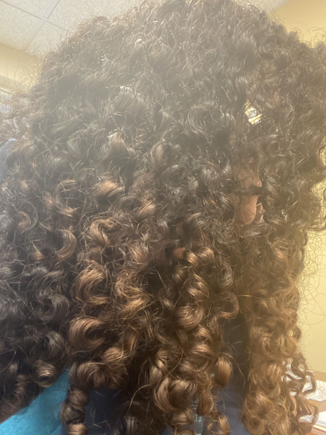 Customer photo review of Hello Gorgeous Hair Care System (For Loose Curls)