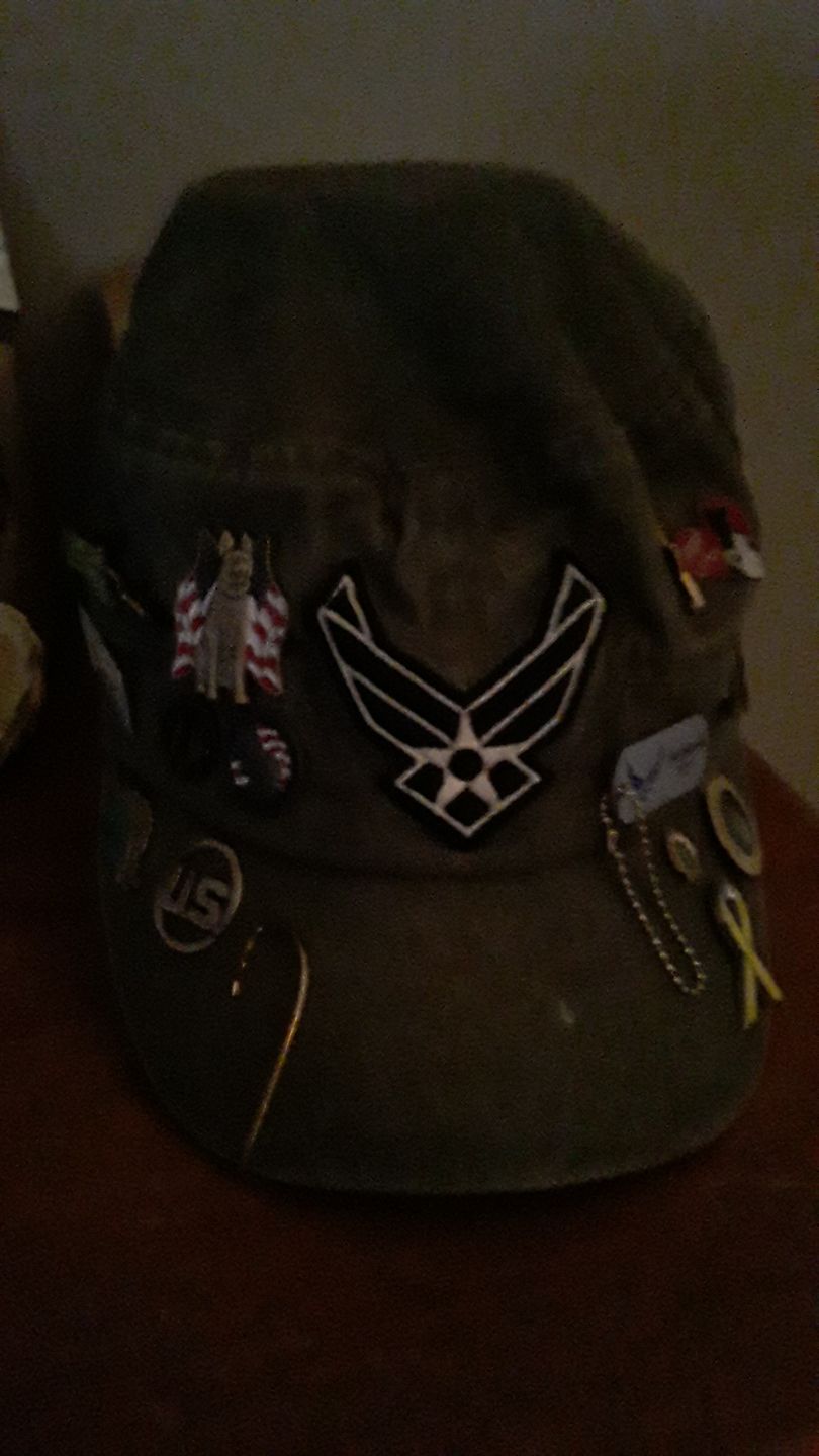 Customer photo review of K-9 Veteran Pin