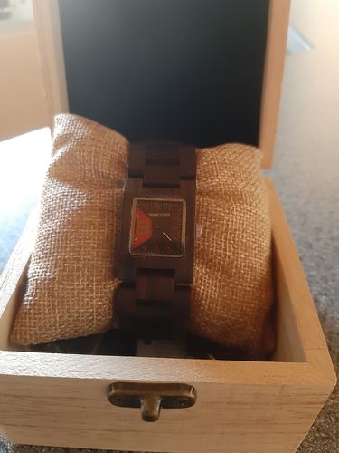 Customer photo review of Wood o'clock - Edelkastanie