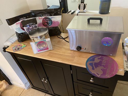 Customer photo review of Signature Series Hair Removal Wax