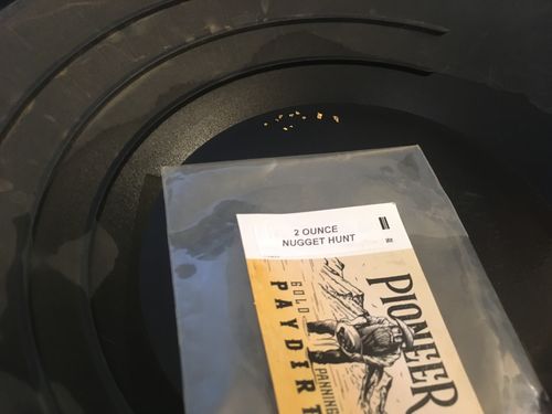 Customer photo review of *BOGO* Pioneer '2 OUNCE NUGGET HUNT' - Gold Panning Paydirt Concentrate