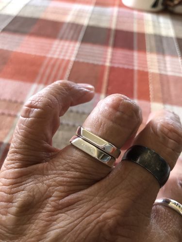 Customer photo review of BTS "Speak Yourself:  The Final" ARMY Love Yourself Ring