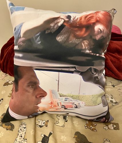 Customer photo review of Create A Custom Object Pillow