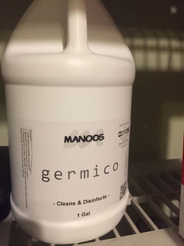 Customer photo review of liquid hand sanitizer