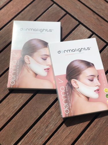 Customer photo review of Masque amincissant DermaV™