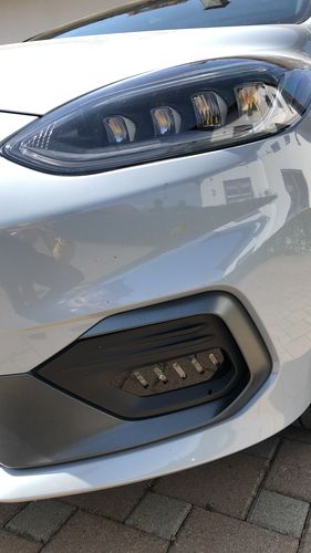 Customer photo review of Fiesta MK8 ST/ST Line Race Style Fog Light Armour