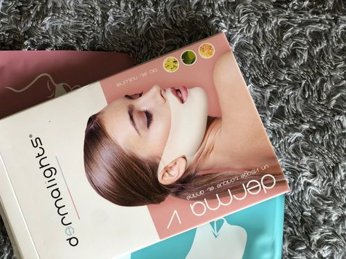 Customer photo review of Masque amincissant DermaV™