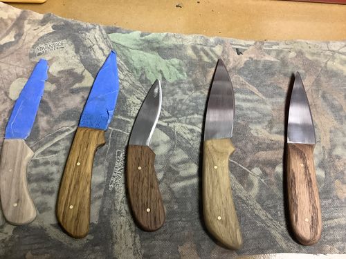 Customer photo review of 2" X 42" Knife Makers Sanding Belts Assortment Kits