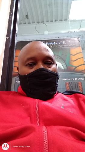 Customer photo review of SUPERHERO Face Mask