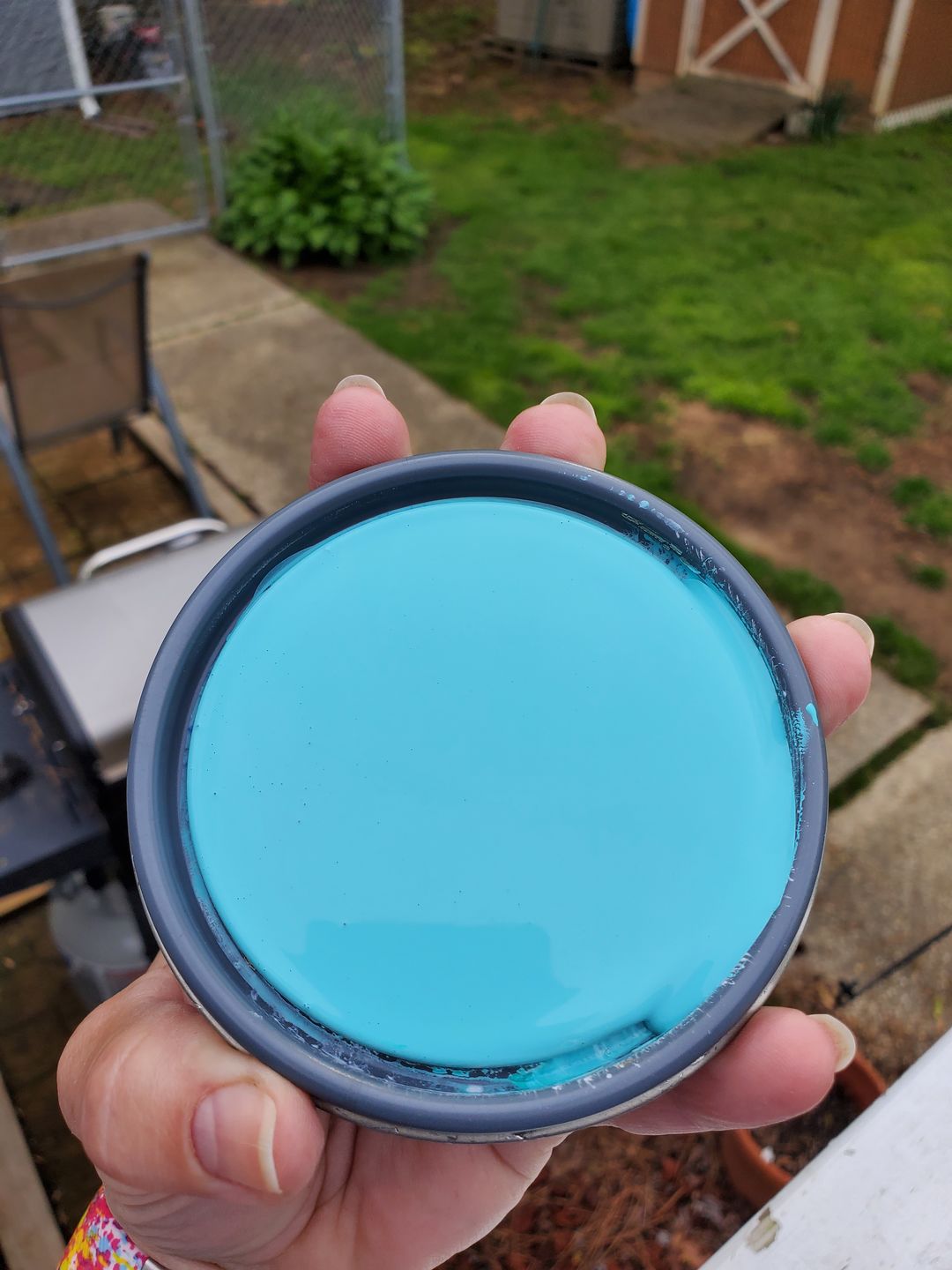 Customer photo review of Indian Summer - One Step Paint