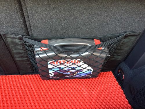 Customer photo review of Car Storage Net