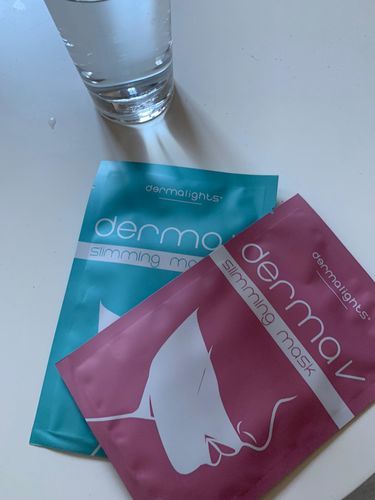 Customer photo review of Masque amincissant DermaV™